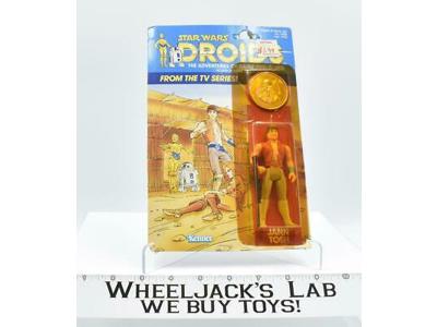 Jann Tosh Coin MOSC Sealed Star Wars Droids 1985 Vintage Kenner Action Figure