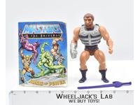 Fisto C 100% Complete 1984 He-Man MOTU Masters of the Universe Mattel W/ Comic