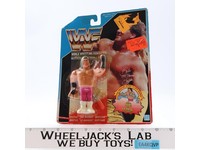 Brutus the Barber Beefcake CANADIAN WWF Wrestling 1990 Hasbro NEW SEALED