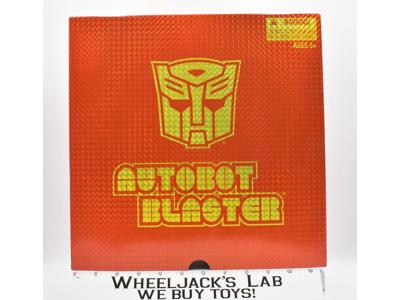 Autobot Blaster G1 Series Commemorative Edition NEW MISB SDCC 2010 Transformers