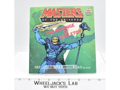 The Revenge of Skeletor Record and Book Masters of the Universe 1983