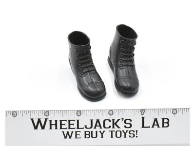 GI Joe Action Soldier Black Boots Hasbro Accessory Vintage