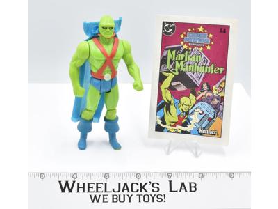 Martian Manhunter W/ Comic DC Super Powers 1984 Kenner  Action Figure