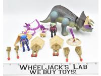 Triceratops WORKS Complete Hammerhead &amp; Sidewinder Dino Riders Vintage 1988 Tyco