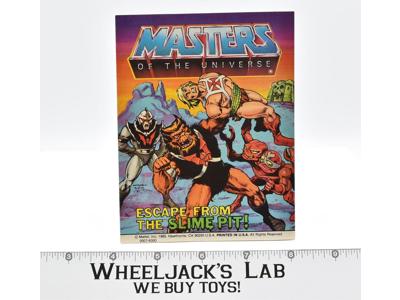 Escape from the Slime Pit Mini Comic Book He-Man MOTU Masters of the Universe