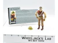 SGT. Slaughter V3 Warthog Driver 100% Complete GI Joe 1988 Hasbro Vintage