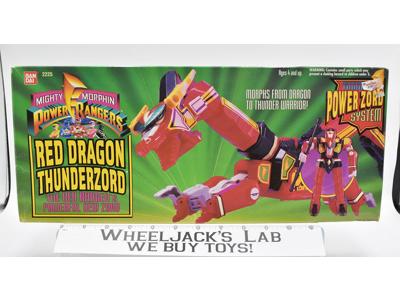 Red Dragon Thunderzord Complete W Box MMPR Power Rangers 1993 Bandai