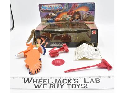 Zoar W/Box Complete 1982 He-Man Masters of the Universe MOTU Mattel Vintage