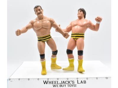 Killer Bees Blair &amp; Brunzell Tag Team 1987 WWF LJN Titan Sports 8" Wrestling