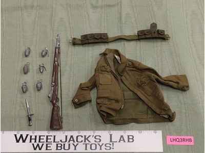 Combat Field Jacket Complete Set GI Joe Hasbro 1964 12" Accessories Outfit