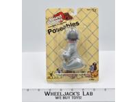 Pound Puppies Poseables The Sitting Grey Hound MOSC Tonka Employee Owned 1986