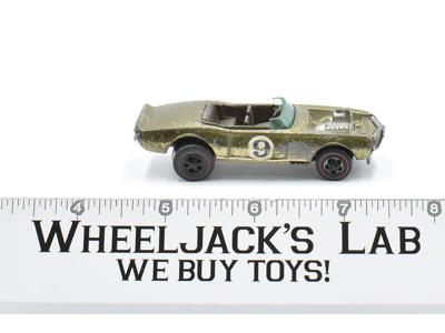Light-My-Firebird Olive 1970 Redline Hot Wheels Mattel Vintage Redline RL