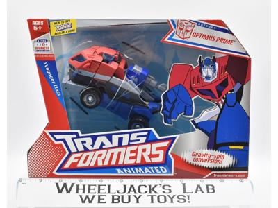 Autobot Optimus Prime Animated Voyager MISB Hasbro Transformers Action Figure