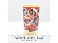 Dukes of Hazzard General Lee 4 3/4" Tall Drinking Cup Vintage 1981 Deka USA