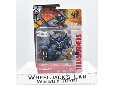 Strafe Evolution 2-Pack AOE Toys R Us MOSC NEW Transformers 2014 Action Figure