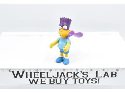 Bartman Bart Simpson Slingshot W Cape Mattel 1990 Vinyl Action Figure