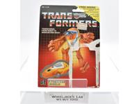 Wheelie Cardback Vintage 1986 G1 Transformers Hasbro Action Figure