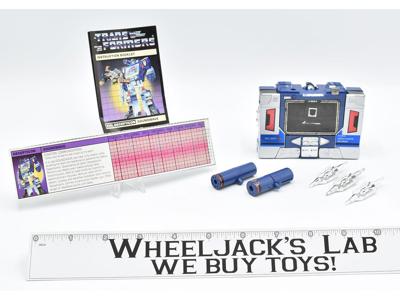 Soundwave ~ 100% Complete 1985 Hasbro G1 Transformers Action Figure W PAPERS