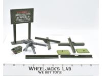 1984 Machine Gun Defense Unit Complete GI Joe ARAH Vintage