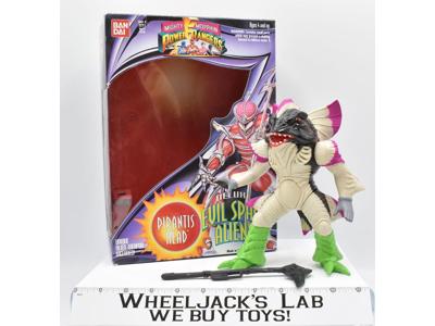 Pirantis Head Evil Space Aliens Complete W Box MMPR Power Rangers 1994 Bandai