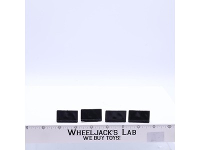 Mauler MBT Tank Mud Flap Set of 4 1985 GI Joe Hasbro Vintage Figure Vehicle