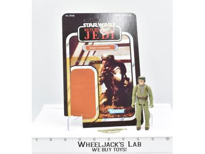 Endor Rebel Commando Complete W/Cardback Star Wars ROTJ Kenner Action Figure