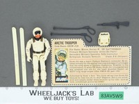 Snow Job V1 RED CARD BACK 100% Complete G.I. Joe 1983 Hasbro Vintage Figure