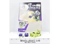 Bonecrusher WITH CARDBACK Vintage Hasbro 1985 G1 Transformers Action Figure