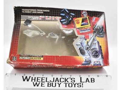 Blaster Box Only 1985 Action Figure Vintage Hasbro G1 Transformers