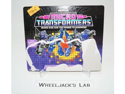 Air Strike Patrol Micromaster Cardback Vintage 1989 G1 Transformers Hasbro