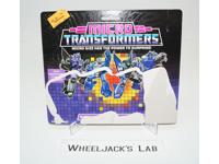 Air Strike Patrol Micromaster Cardback Vintage 1989 G1 Transformers Hasbro