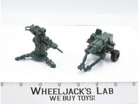FLAK Cannon and Hal Miniature Diecast Complete GI Joe 1982 AVIVA Action Figure