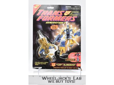 G2 Slingshot 1993 MISB Sealed Vintage Hasbro Transformers Action Figure
