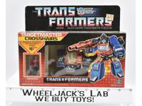 Crosshairs MIB GEM MINT FIGURE NICE BOX Complete 1987 Vintage G1 Transformers