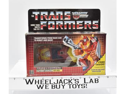 Hot Rod MIB NR MINT FIGURE 100% Complete B 1986 Vintage Hasbro G1 Transformers