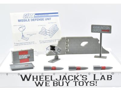 Missile Defense Unit 100% Complete Playset 1984 GI Joe Hasbro Vintage