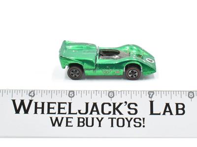 McLaren M6A Green 1969 Redline Hot Wheels Mattel Vintage RL