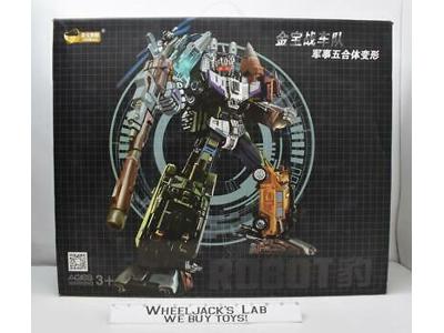 Warbotron Oversized 17" Bruticus Combiner Voyager Jinbao 3rd Party Transformers