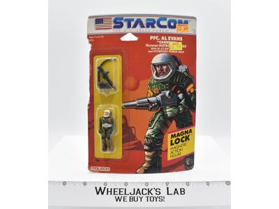 Pfc. Al "Cannon" Evans NEW SEALED Starcom 1986 Coleco Vintage Action Figure