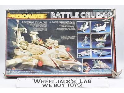 Battle Cruiser w Box Mego Micronauts Vintage Action Figure Vehicle 1977