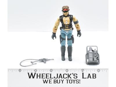 Torch v1 #A GI Joe 100% Complete 1985 Hasbro Action Figure Vintage