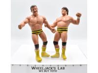 Killer Bees Blair &amp; Brunzell Tag Team #3 1987 WWF LJN Titan Sports 8" Wrestling