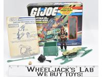 Swamp Skier W/Zartan 100% Complete W/Box 1984 ARAH GI Joe Cobra Vintage