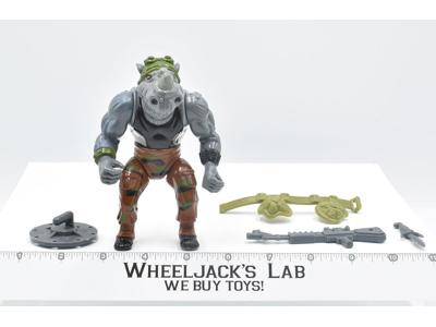 Rocksteady 100% Complete 1988 TMNT Teenage Mutant Ninja Turtle Playmates