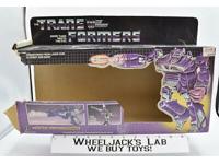 Shockwave Box Only 1985 Action Figure Vintage Hasbro G1 Transformers