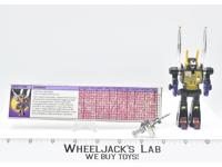 Kickback ~100% Complete 1985 Vintage Hasbro G1 Transformers Action Figure W TECH
