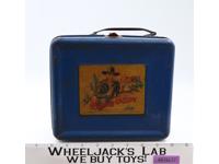 Hopalong Cassidy BLUE Metal Lunch Box 1950 Aladdin Industries Vintage