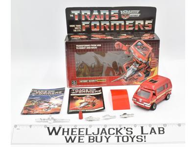 Ironhide NICE FIGURE MIB 100% Complete 1984 Vintage Hasbro G1 Transformers