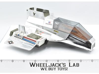 Sky Patrol Chrome Sky Sharc Complete 1990 GI Joe ARAH Hasbro Vehicle Vintage