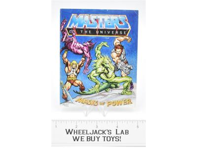 Masks of Power Mini Comic Book He-Man MOTU 1980's Mattel